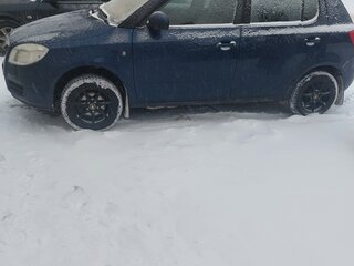 2008 Skoda Fabia II, синий, 410000 рублей, вид 4