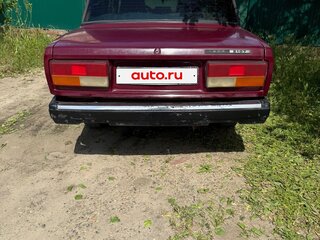 1999 Lada (ВАЗ) 2107, пурпурный, 91000 рублей, вид 3