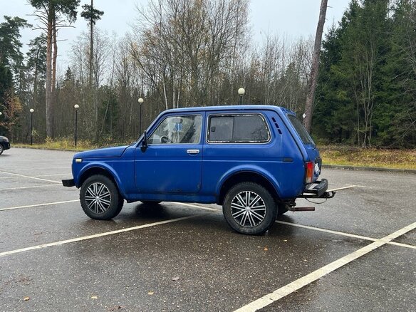 2008 Lada (ВАЗ) 2121 (4x4) I Рестайлинг, синий, 190000 рублей - вид 6