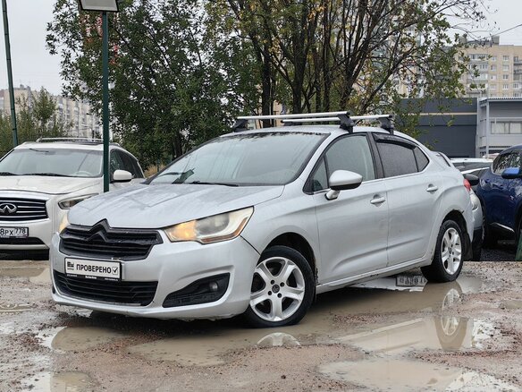 2013 Citroen C4 II, серебристый