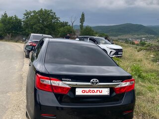 2013 Toyota Camry VII (XV50), чёрный, 1160000 рублей, вид 3