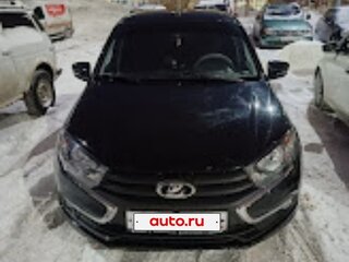 2022 Lada (ВАЗ) Granta Euro-2 I Рестайлинг, чёрный, 790000 рублей, вид 5
