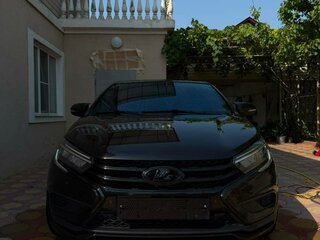 2024 Lada (ВАЗ) Vesta I Рестайлинг (NG), чёрный, 1199000 рублей, вид 2
