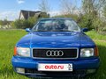 1992 Audi 100 IV (C4), синий - вид 2