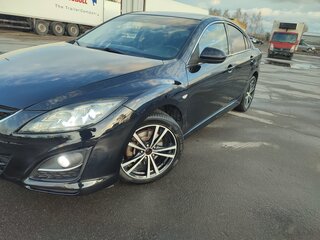 2011 Mazda 6 II (GH) Рестайлинг, чёрный, 830000 рублей, вид 1