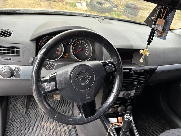 2008 Opel Astra H Рестайлинг, синий, 545000 рублей - вид 4