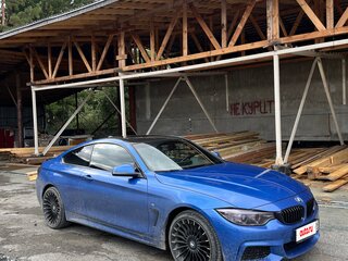 2014 BMW 4 серии 420d xDrive F32/F33/F36, синий, 2400000 рублей, вид 4