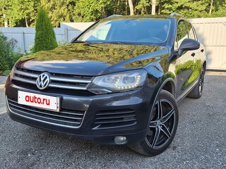 2010 Volkswagen Touareg II, чёрный, 1750000 рублей, вид 1