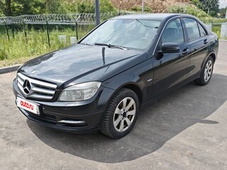 2010 Mercedes-Benz C-Класс 200 III (W204), чёрный, 960000 рублей, вид 1