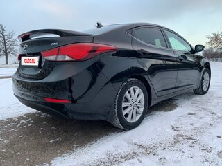 2015 Hyundai Elantra V (MD) Рестайлинг, чёрный, 1420000 рублей, вид 4