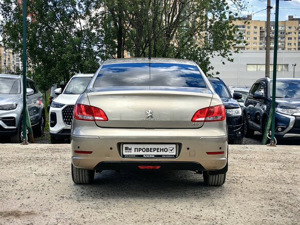 2016 Peugeot 408 I, золотистый - вид 7