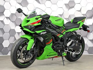 2024 Kawasaki ZX-6R Ninja, зелёный, 1299000 рублей, вид 2