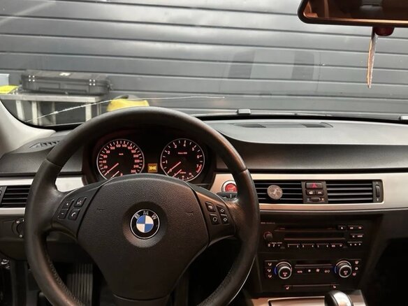 2007 BMW 3 серии 325i V (E90/E91/E92/E93), чёрный, 600000 рублей - вид 7