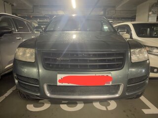 2003 Volkswagen Touareg I, серый, 650000 рублей, вид 2