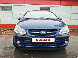 2008 Hyundai Getz I Рестайлинг, синий, 280000 рублей, вид 1