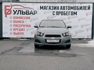 2012 Chevrolet Aveo II, серый, 725000 рублей, вид 2