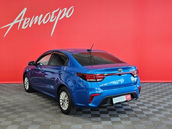 2019 Kia Rio IV, синий - вид 3