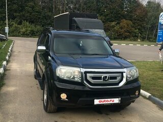 2008 Honda Pilot II, чёрный, 1163000 рублей, вид 4