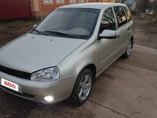 2008 Lada (ВАЗ) Kalina I, жёлтый, 265000 рублей, вид 1