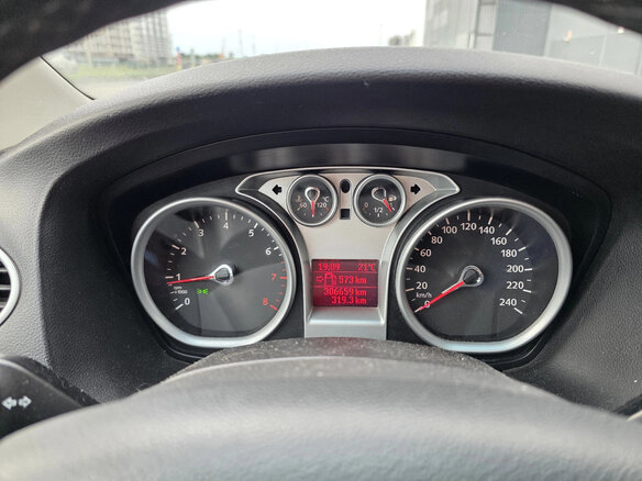2008 Ford Focus II Рестайлинг, голубой, 420000 рублей - вид 10