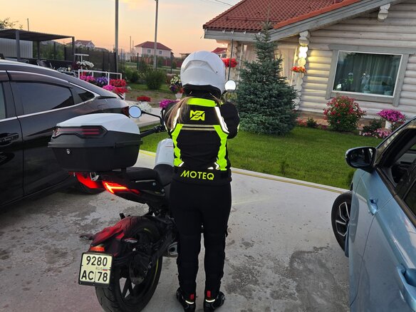 2024 CFMoto 300CL-X, белый, 327000 рублей - вид 17