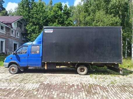 2010 ГАЗ ГАЗель (33023/330273) Фермер, синий, 900000 рублей, вид 2