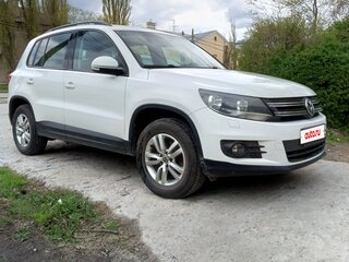 2014 Volkswagen Tiguan I Рестайлинг, белый, 1210000 рублей, вид 3