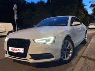 2012 Audi A5 I (8T) Рестайлинг, белый, 1700000 рублей, вид 1