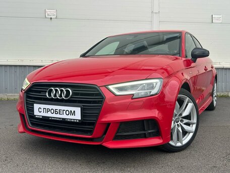 2018 Audi A3 III (8V) Рестайлинг, красный, 2050000 рублей, вид 1