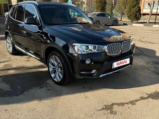 2015 BMW X3 28i xDrive II (F25) Рестайлинг, чёрный, 3000000 рублей, вид 2