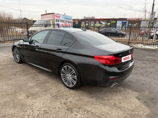 2018 BMW 5 серии 530d xDrive VII (G30/G31/G38), чёрный, 4150000 рублей, вид 5