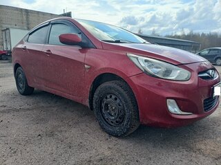 2011 Hyundai Solaris I, красный, 490000 рублей, вид 3
