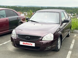 2008 Lada (ВАЗ) Priora I, пурпурный, 250000 рублей, вид 1