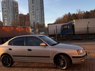 2008 Hyundai Elantra ТагАЗ III (XD2) Рестайлинг, серебристый, 435000 рублей, вид 3