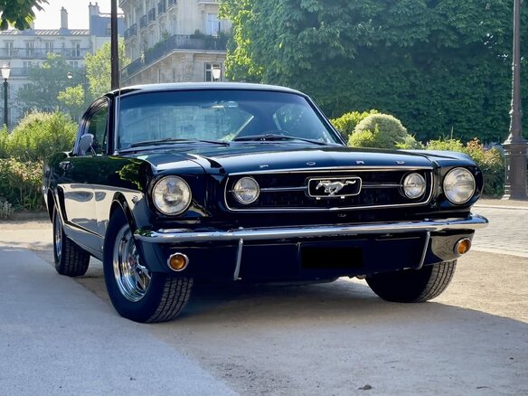 1966 Ford Mustang I, чёрный, 11000000 рублей