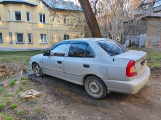 2005 Hyundai Accent ТагАЗ II, серебристый, 160000 рублей, вид 5
