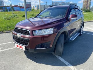2012 Chevrolet Captiva I Рестайлинг, красный, 850000 рублей, вид 1