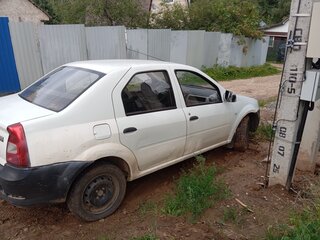 2012 Renault Logan I Рестайлинг, белый, 120000 рублей, вид 4