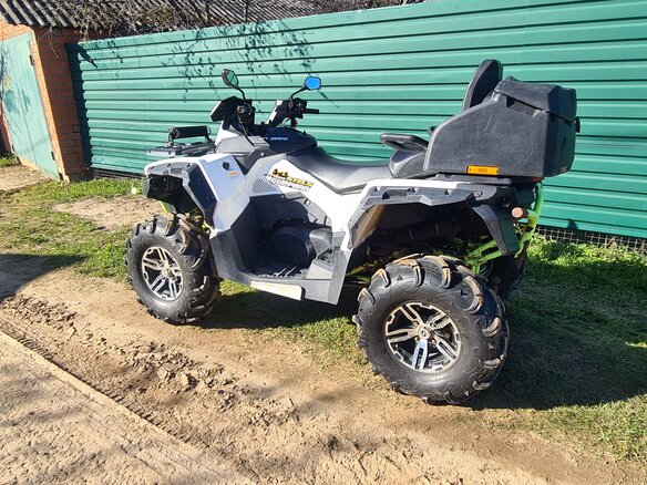 2015 Stels ATV-800 Guepard Trophy, белый, 615000 рублей - вид 1