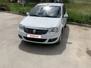 2011 Renault Logan I Рестайлинг, белый, 450000 рублей, вид 3