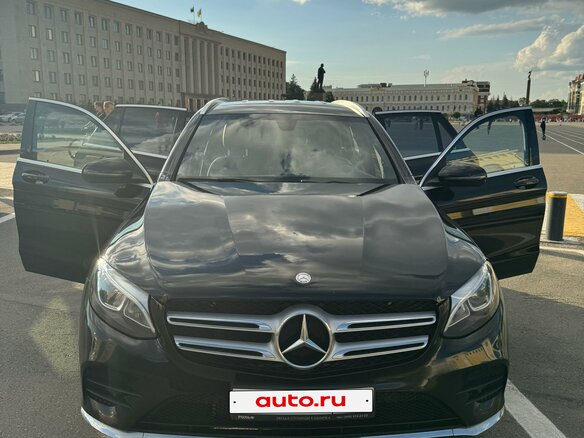 2017 Mercedes-Benz GLC 300 I (X253), чёрный, 3000000 рублей