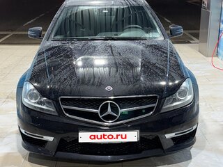 2012 Mercedes-Benz C-Класс AMG 63 AMG III (W204) Рестайлинг, чёрный, 3300000 рублей, вид 4