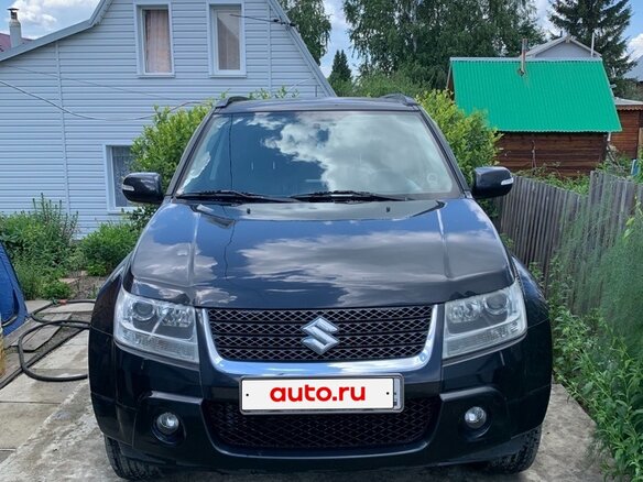 2010 Suzuki Grand Vitara II Рестайлинг, чёрный, 1050000 рублей