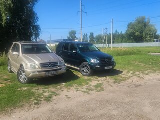 2003 Mercedes-Benz M-Класс 350 I (W163) Рестайлинг, зелёный, 890000 рублей, вид 4