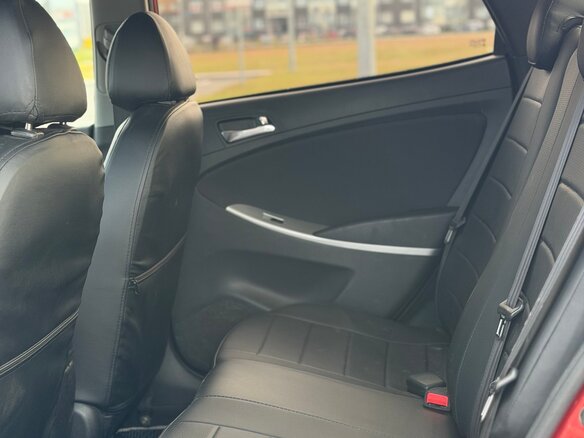 2011 Hyundai Solaris I, красный - вид 21