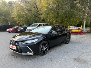 2018 Toyota Camry VII (XV50) Рестайлинг 2, чёрный, 2390000 рублей, вид 5