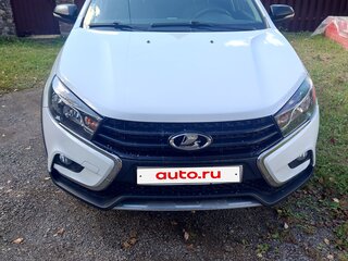 2021 Lada (ВАЗ) Vesta SW Cross I, белый, 1295000 рублей, вид 2