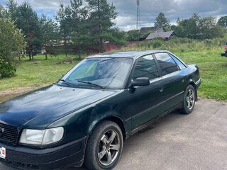 1992 Audi 100 IV (C4), зелёный, 280000 рублей, вид 1