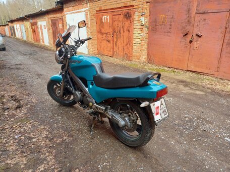 1993 Honda NTV 650, зелёный, 260000 рублей, вид 3