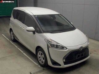 2019 Toyota Sienta II Рестайлинг, белый, 1250505 рублей, вид 2